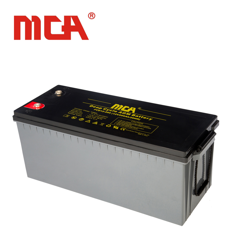 Batterie solaire Deep Cell 200ah pour bateau