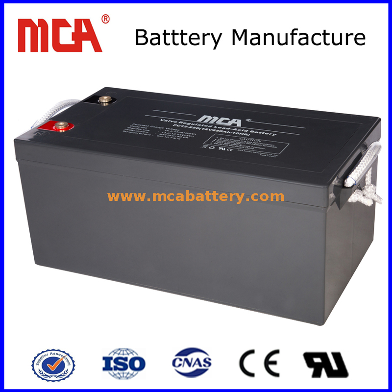 Batterie de gel AGM 12V 250AH pour la maison