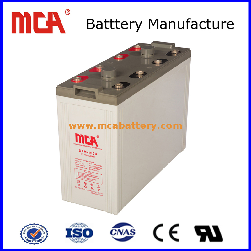 Batterie stationnaire de stockage à cycle profond 48V pour l'industrie