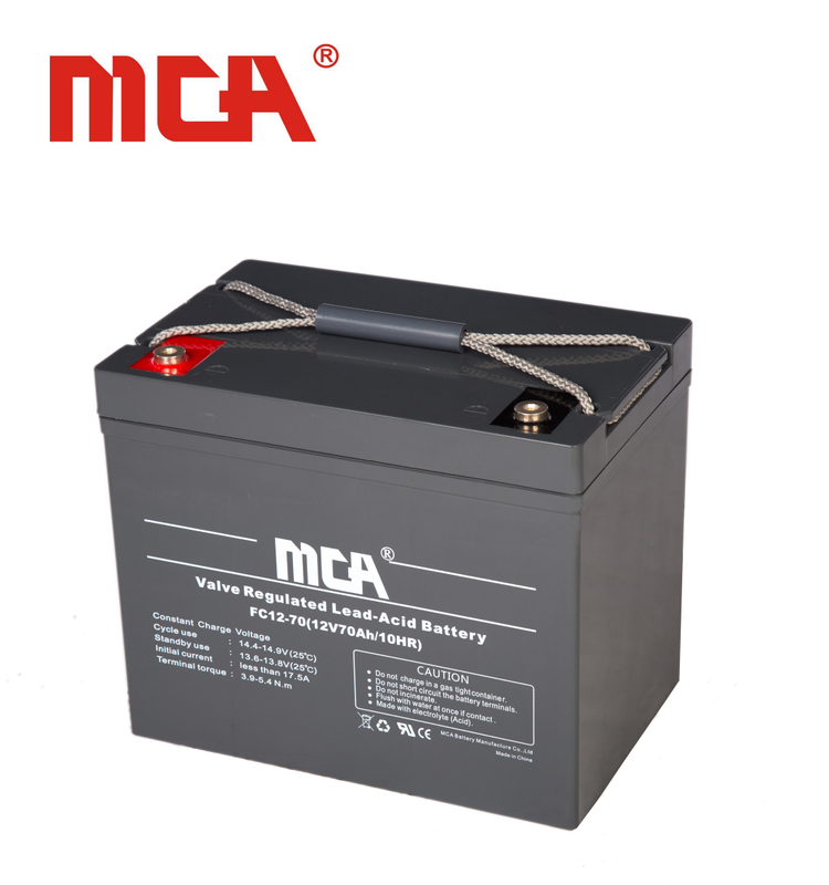 Batterie solaire AGM 12V pour éclairage extérieur