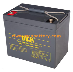 Batterie au gel de stockage DC 12V pour la maison