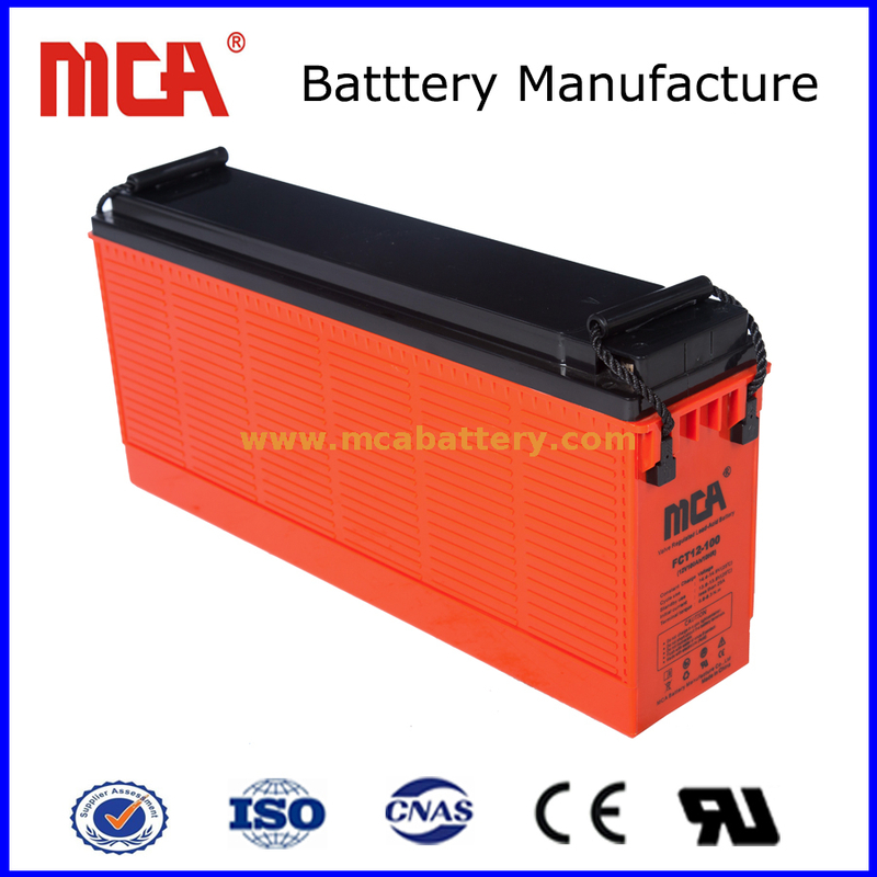Batterie AGM terminale avant 12V 100Ah pour Telecom