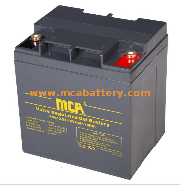 Batterie au gel de stockage automobile DC 12V