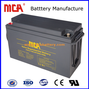 Batterie de gel Solar AGM 12V 150AH