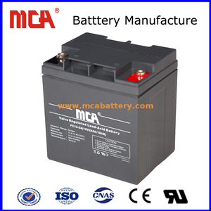 Batterie AGM AGM au plomb 12V 24AH pour la rue solaire